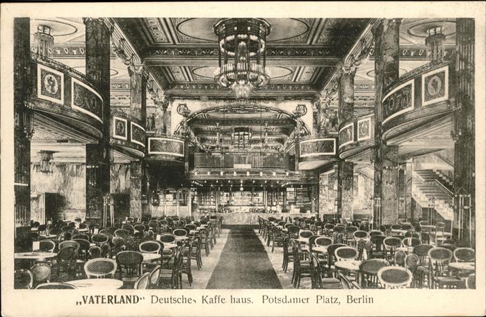Berlin Deutsches Kaffeehaus Vaterland