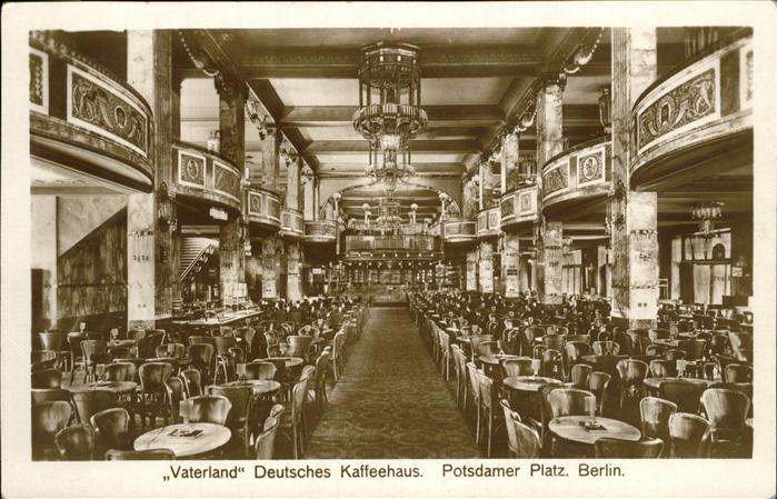 Berlin Deutsches Kaffeehaus Vaterland