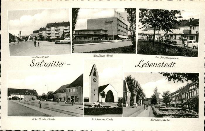 Salzgitter Hertie St. Johannes-Kirche Berliner Str