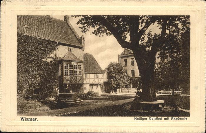 Wismar Mecklenburg Vorpommern Heiliger Geisthof Akademie