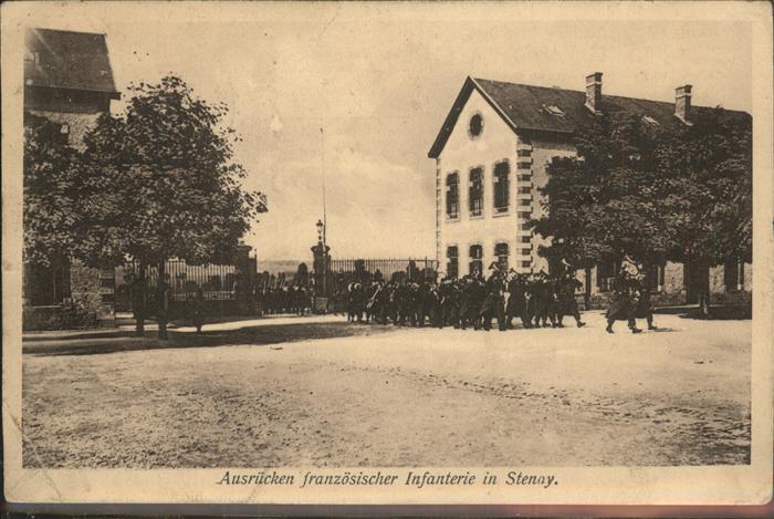 Stenay Französische Infanterie