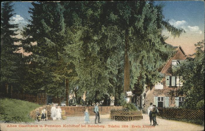 Kohlhof Heidelberg Pension Kohlhof