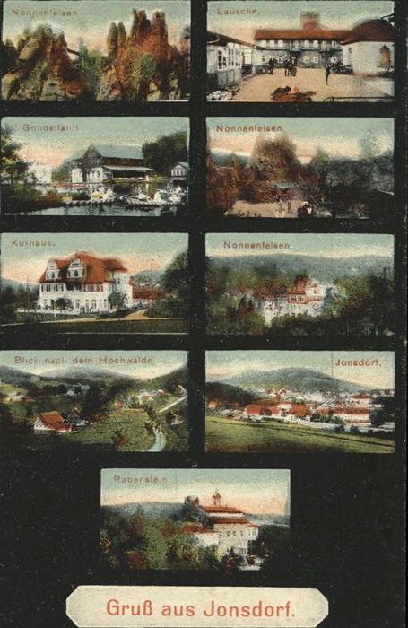 Jonsdorf Nonnenfelsen Rabenstein Kurhaus Lausche