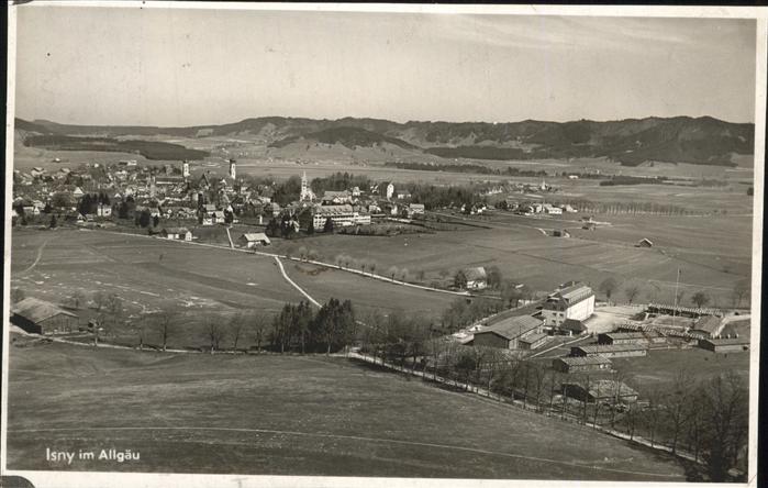 Isny Allgaeu Gesamtansicht