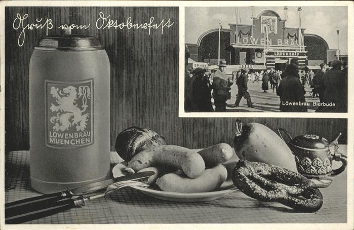 Oktoberfest Löwenbräu Bierbude