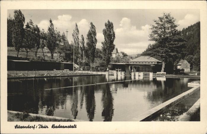 Sitzendorf Thueringen Badeanstalt