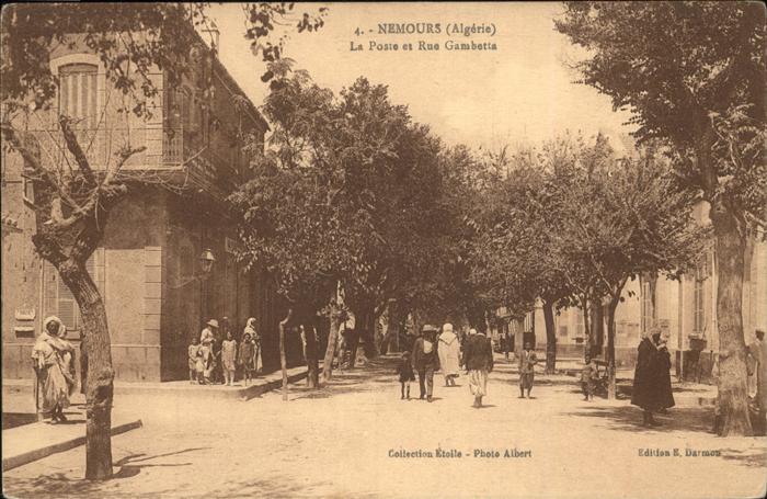 Nemours Algerie La POste Rue Gambetta
