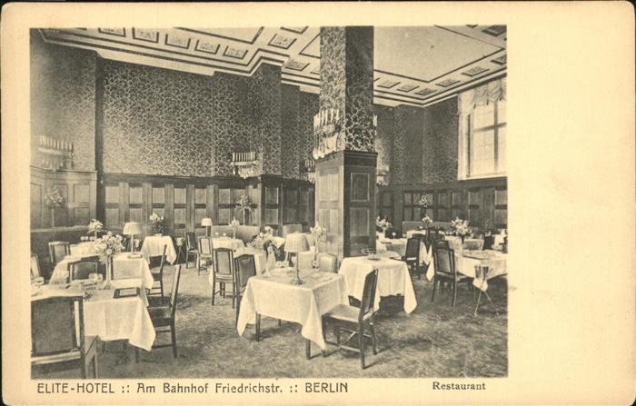 BERLIN  CITY Elite-Hotel Restaurant