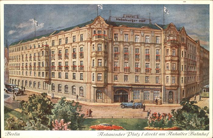 BERLIN  CITY Askanischer Platz Hotel Hamburger Hof