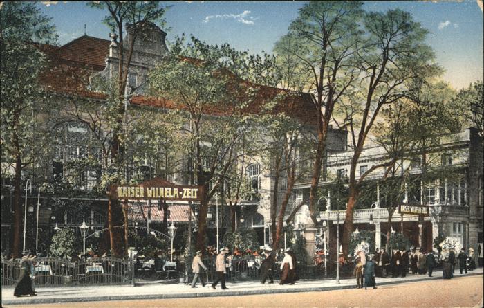 Berlin Kaiser Wilhelm Zelt