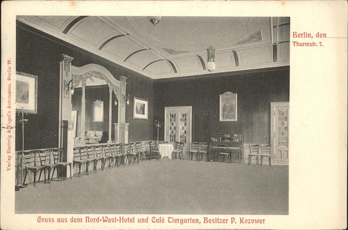 Berlin Nord-West-Hotel Cafe Tiergarten