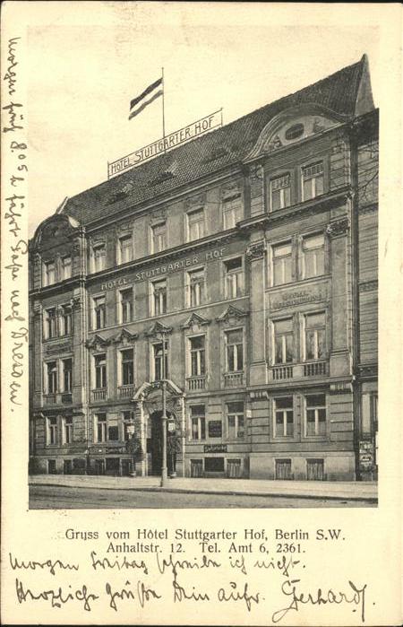 Berlin Hotel Stuttgarter Hof