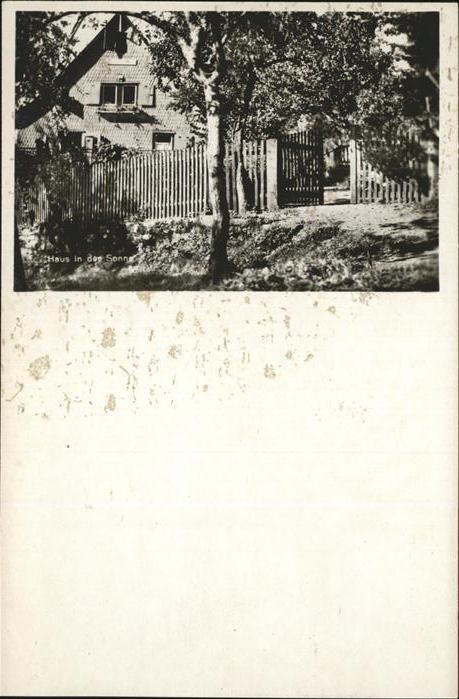 Unter-Hainbrunn Haus in der Sonne