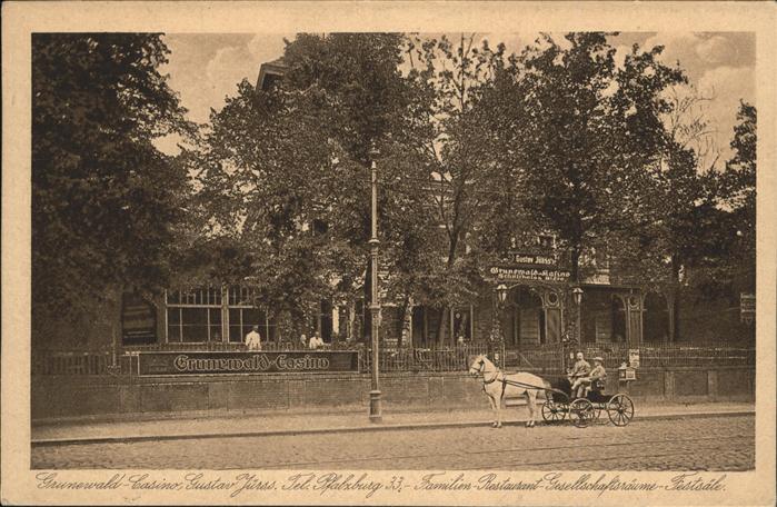 BERLIN  CITY Grunewald Casino Kutsche