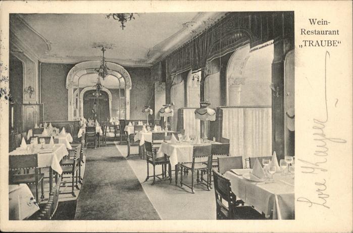 Berlin Weinrestaurant Traube