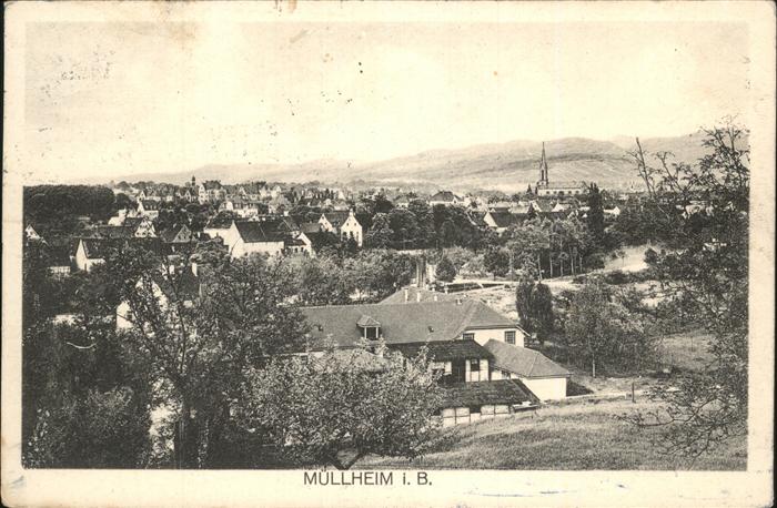 Muellheim Baden Gesamtansicht