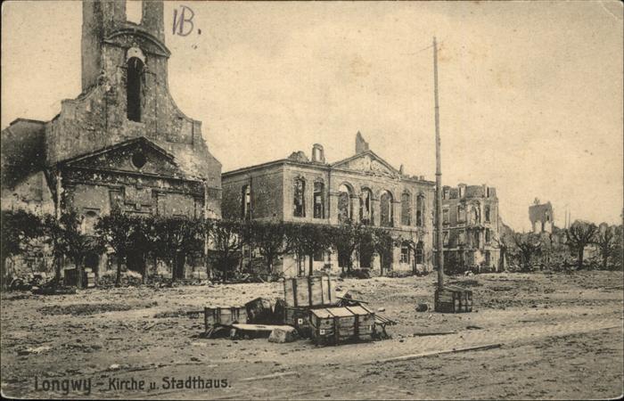 Longwy Lothringen Kirche Stadthaus