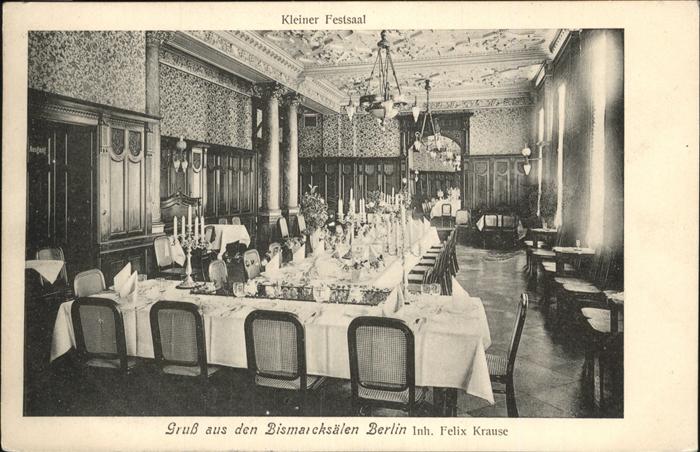 Berlin Bismarcksäle