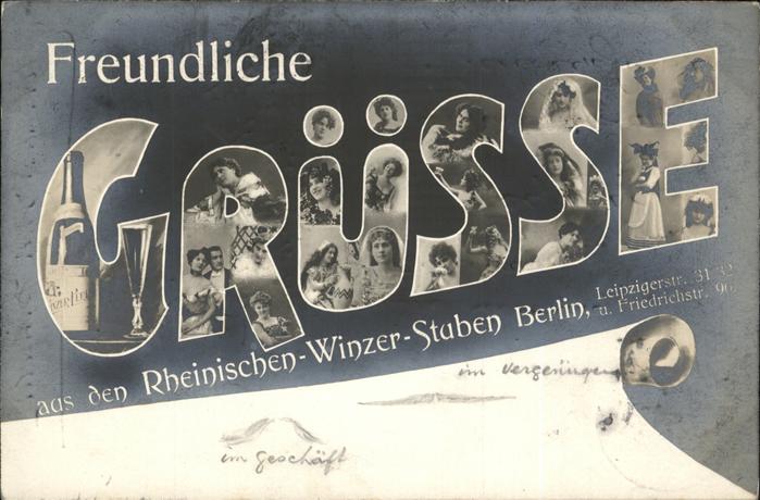 Berlin Rheinische-Winzer-Stuben