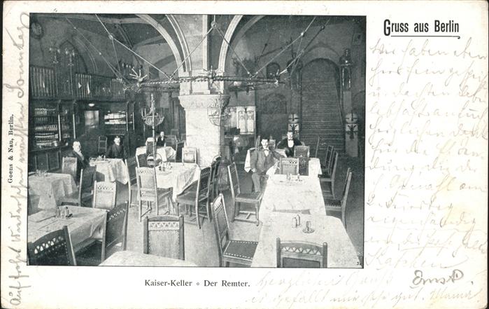 Berlin Kaiser-Keller Der Remter