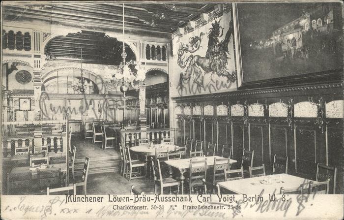 Berlin Münchener Löwen-Bräu-Ausschank