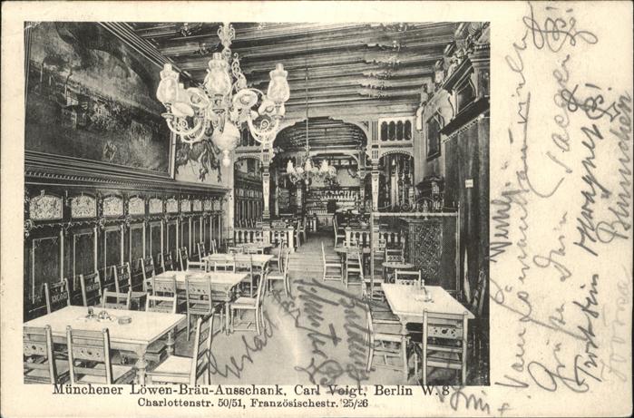 Berlin Münchener Löwen-Bräu-Ausschank