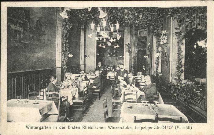 Berlin Erste Rheinische Winzerstube