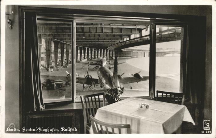 BERLIN  CITY Zentral-Flughafen Rollfeld