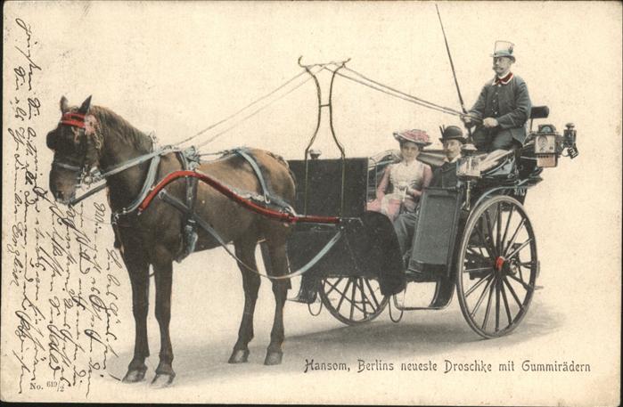 Berlin Hansom Berlins Droschke