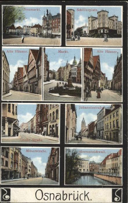 Osnabrueck Markt Schillerplatz Neumark Herrenteich