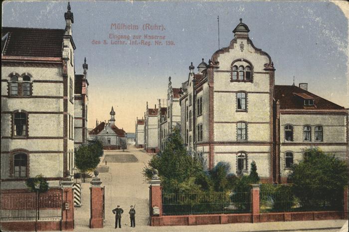 Muelheim Ruhr Eingang Kaserne