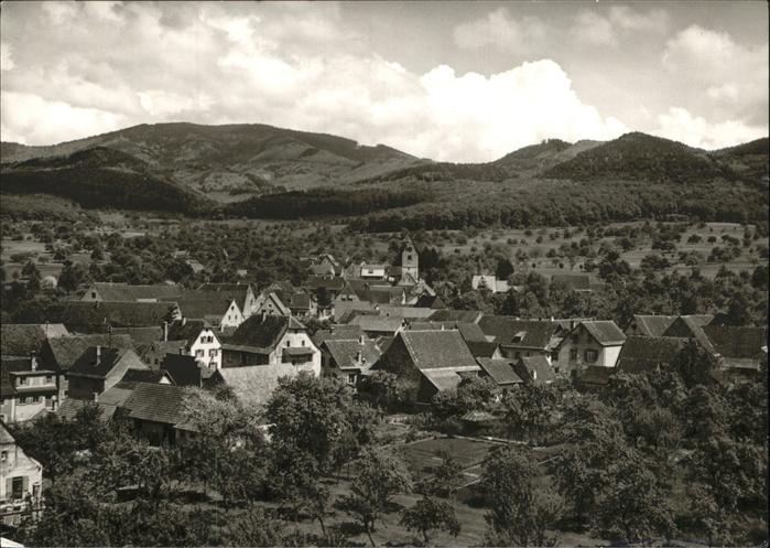 Obereggenen Gasthof Rebstock Gesamtansicht
