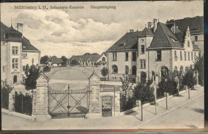 Muellheim Baden Infanterie-Kaserne