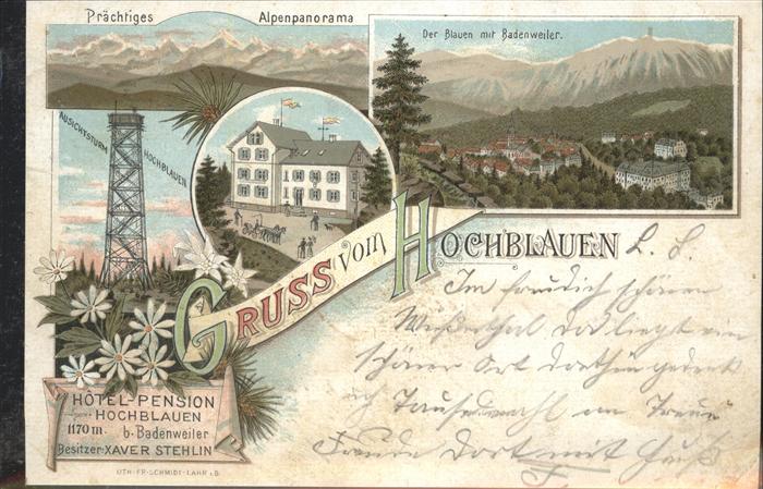 Hochblauen Hotel Hochblauen Aussichtsturm