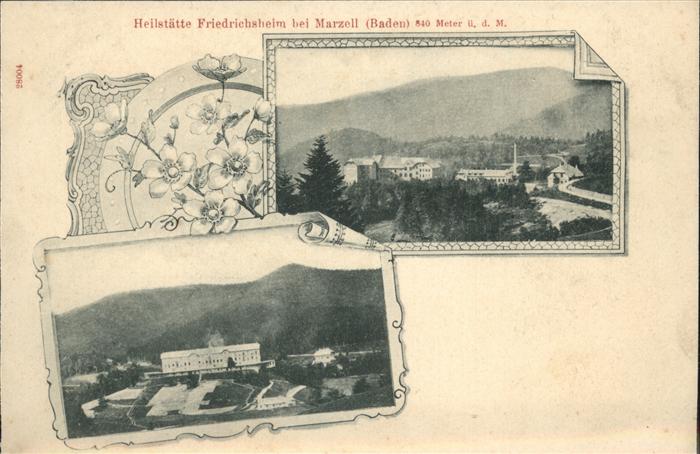 Friedrichsheim Rehaklinik Malsburg-Marze Heilstätte