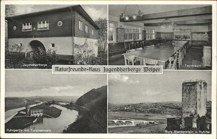 Welper Jugendherberge Ruhr Turbinenwerk Burg B