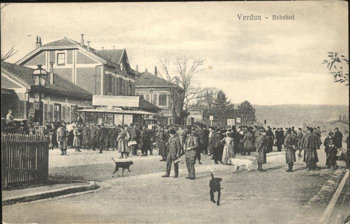 Verdun Meuse Bahnhof