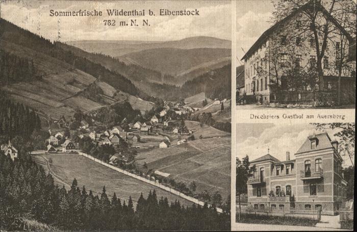 Wildenthal Eibenstock Drechslers Gasthof Auersberg