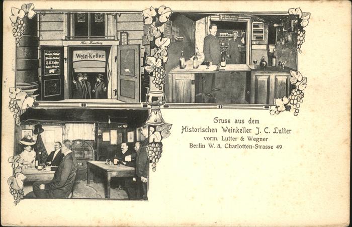 Berlin Historischer Weinkeller J.C. Lutter