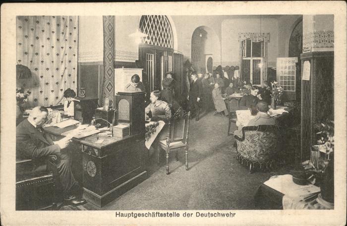 Berlin Hauptgeschäftsstelle Deutschwehr