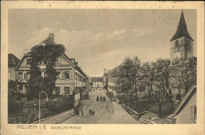 Muellheim Baden Wilhelmstraße