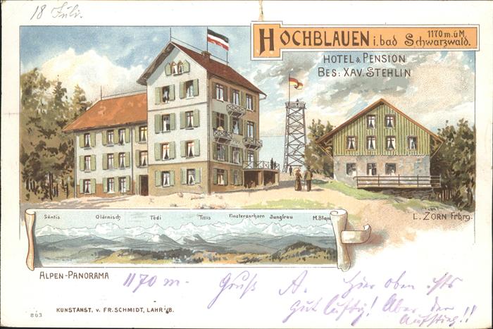 Hochblauen Hotel Pension