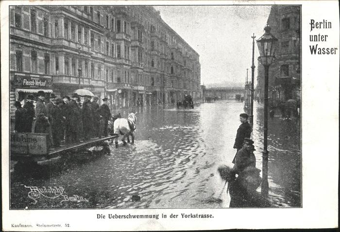 Berlin Überschwemmung Yorkstrasse