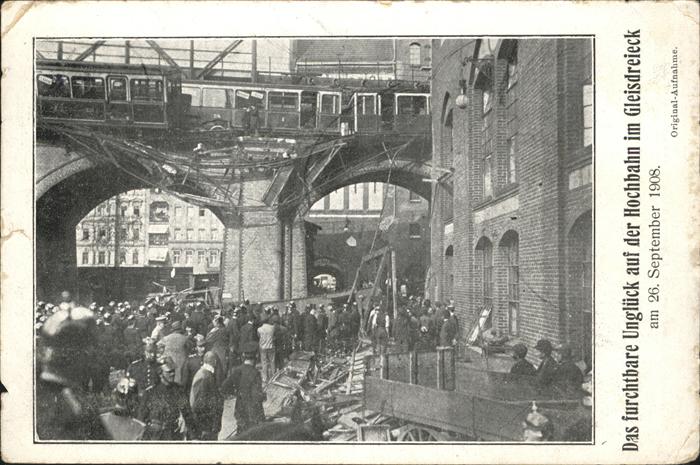 Berlin Hochbahn-Unglück