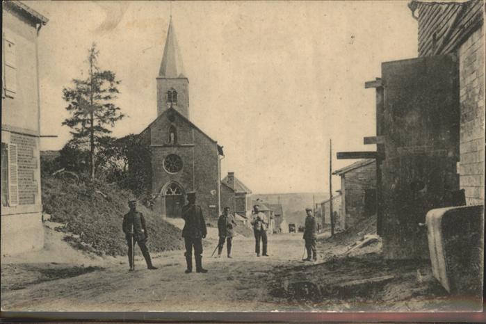 Marvaux-Vieux Soldaten Kirche