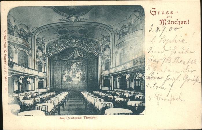 Muenchen Deutsche Theater