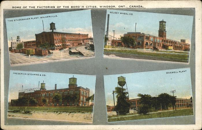Windsor Ontario Factories of the Border Cities Maywell Plant