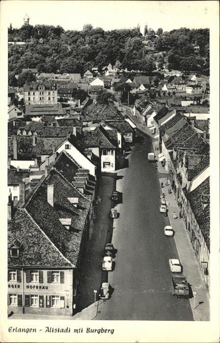 ERLANGEN Bayern Altstadt Burberg