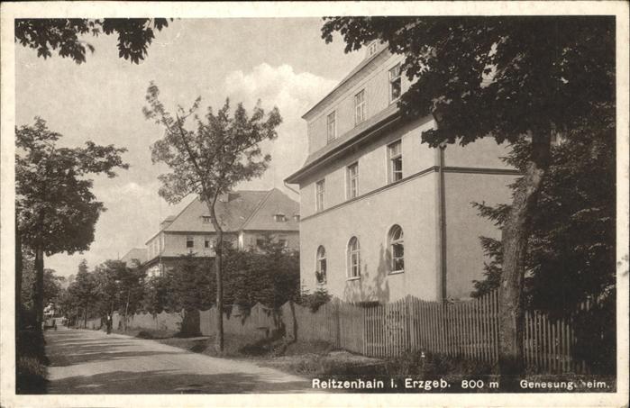 Reitzenhain Erzgebirge Genesungsheim
