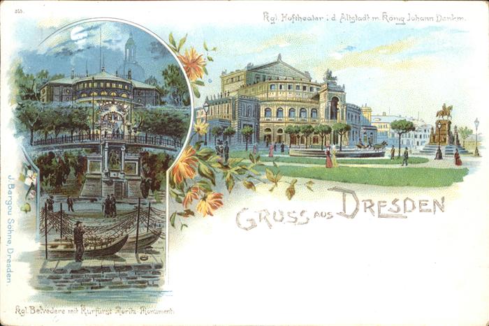 Dresden Semperoper Kurfürst Moritz Monument